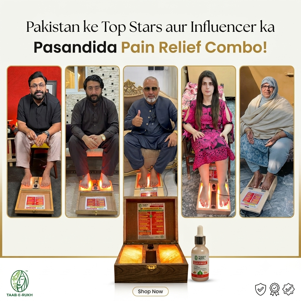 Premium Pain Relief Foot Warmer & Serum