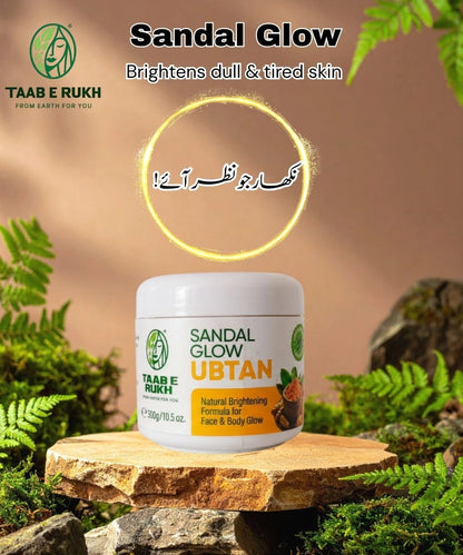 Taab e Rukh Sandal Glow Ubtan Powder