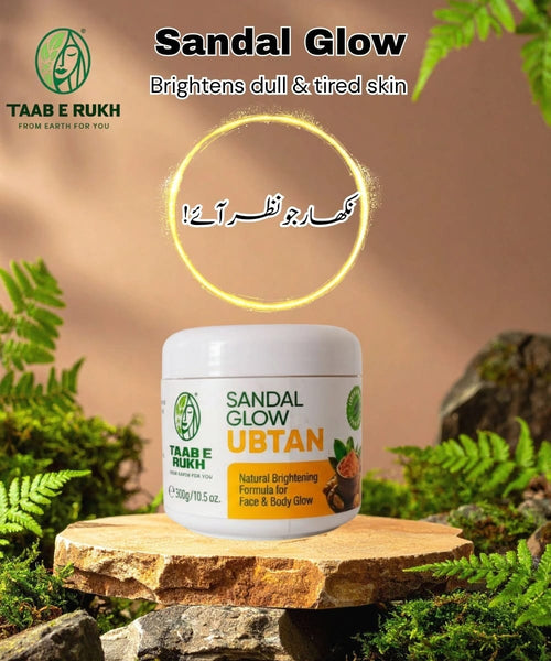 Taab e Rukh Sandal Glow Ubtan Powder