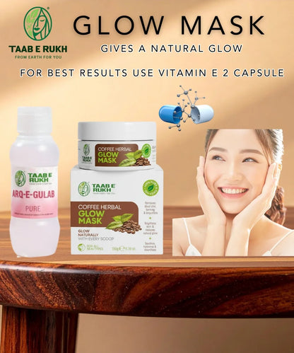 Taab e Rukh Coffee Herbal Glow Mask