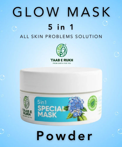 Taab e Rukh’s Special 5 in 1 Mask Powder