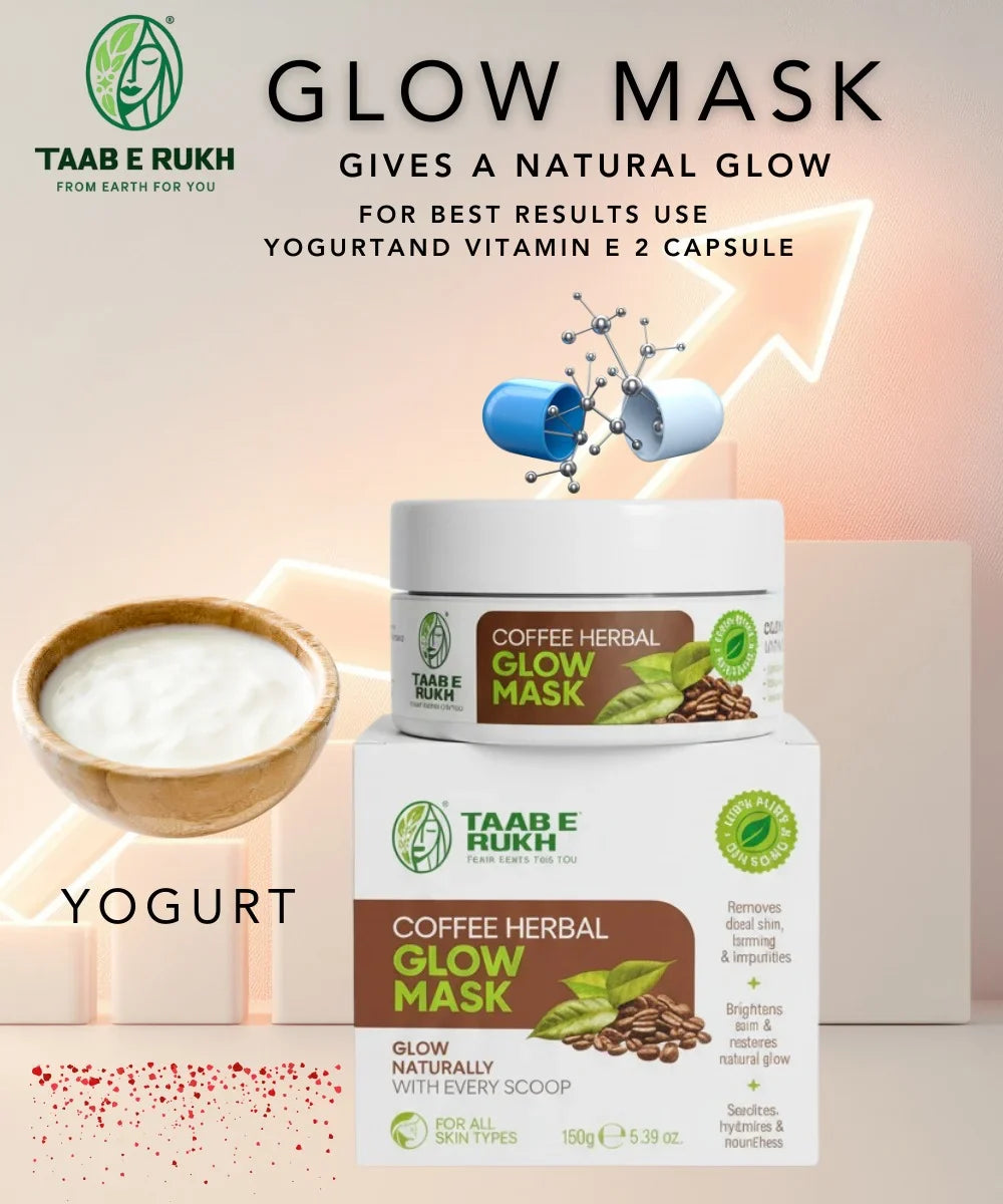 Taab e Rukh Coffee Herbal Glow Mask